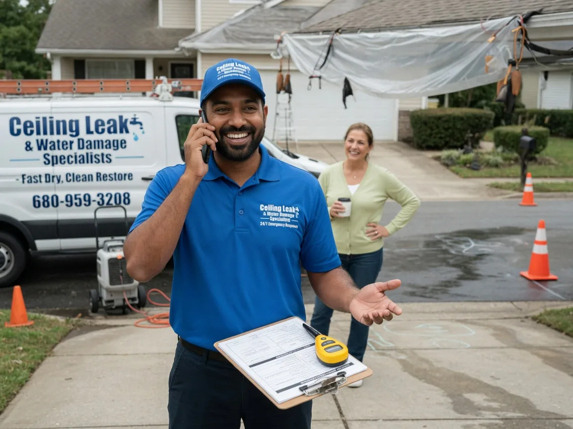 Ceiling Leak Cleanup Mount Jewett, PA FAQs